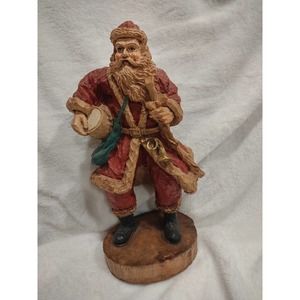 Santa Claus Figurine Vintage 10 Inch